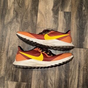 Nike Air Zoom Pegasus 36 Trail Sneakers Rugged Orange/Speed Yellow Men's-10.5